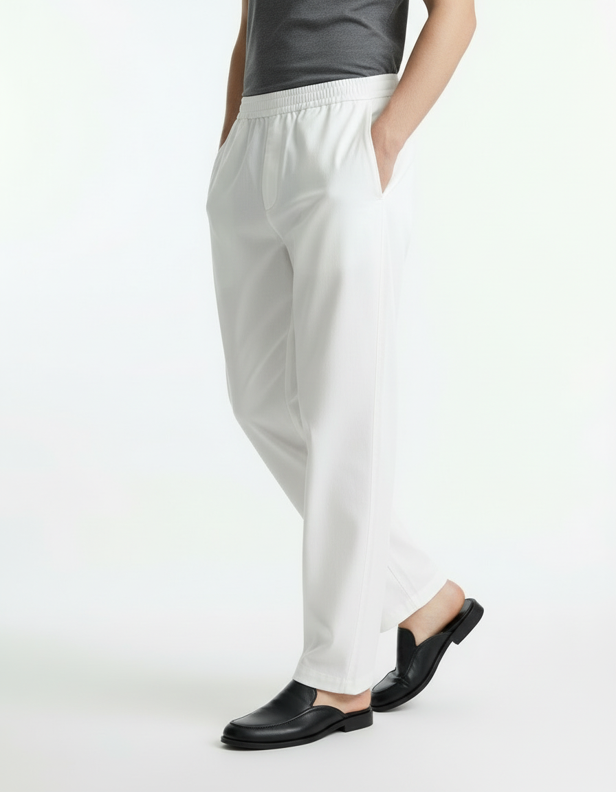 Trouser - Twill White