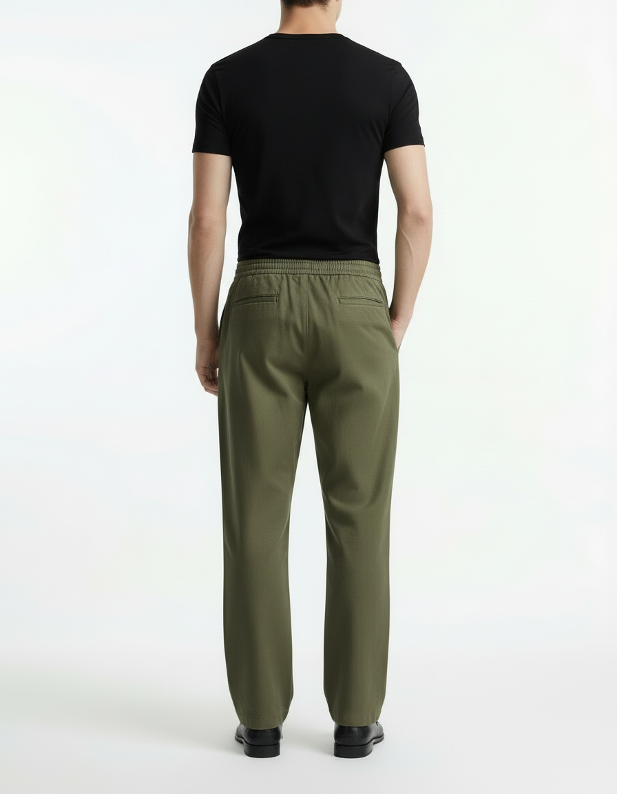 Trouser - Twill Olive Green