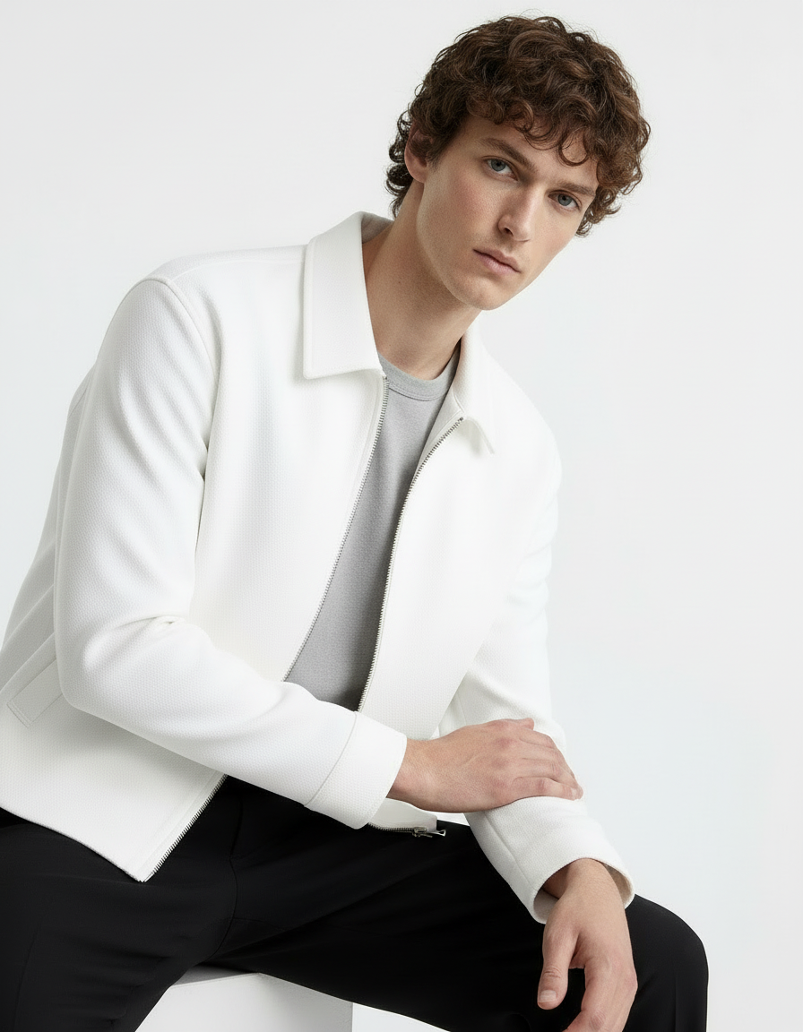 Jacket - Twill White