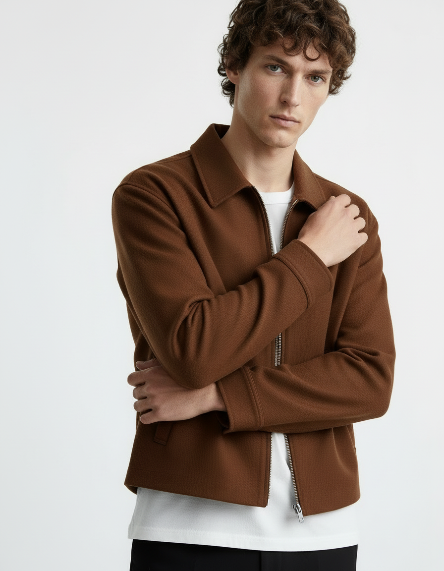 Jacket - Twill Brown