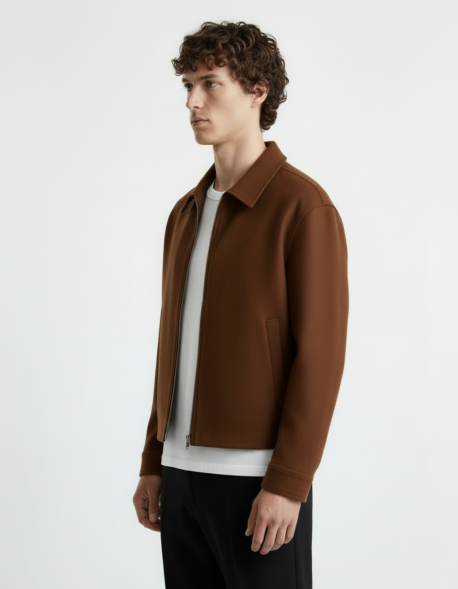 Jacket - Twill Brown