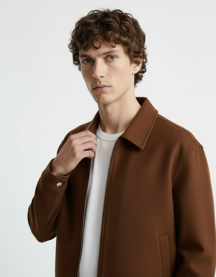 Jacket - Twill Brown