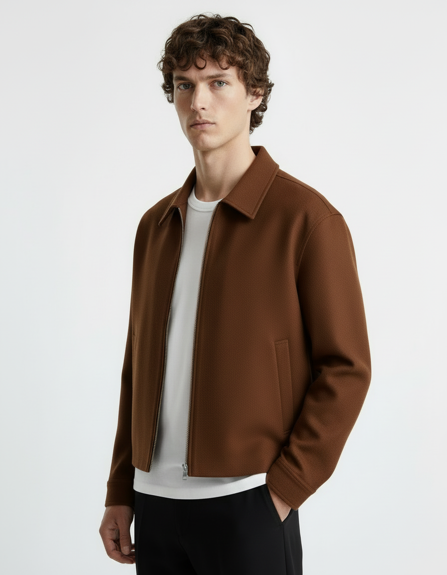 Jacket - Twill Brown