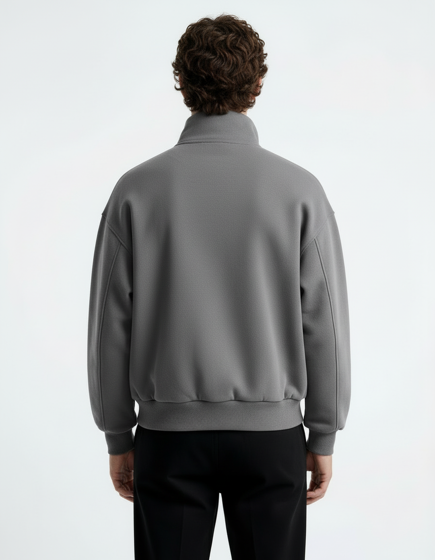 Jacket Funnel Neck - Grey