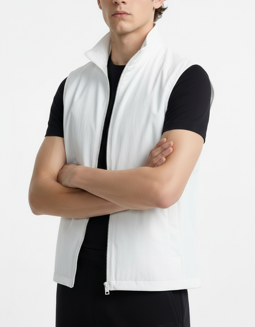 Gilet Jacket - Active wear White