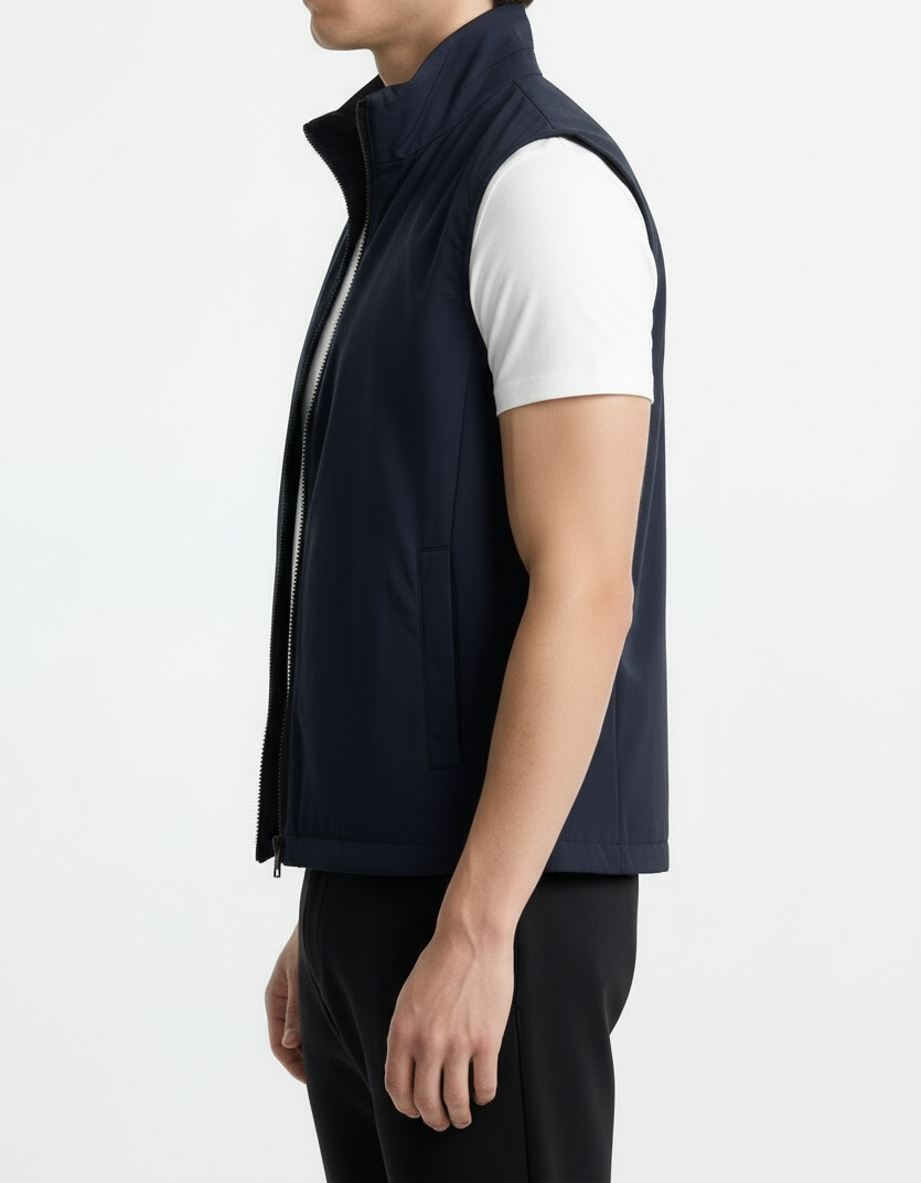 Gilet Jacket - Active wear Blue