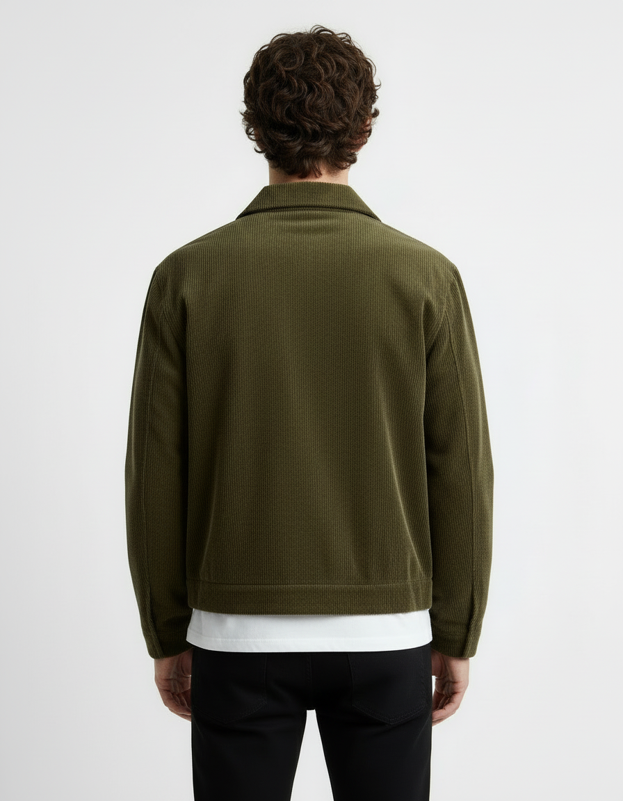 Jacket - Corduroy Olive green