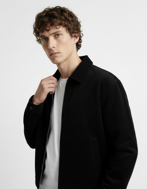 Jacket - Corduroy Black